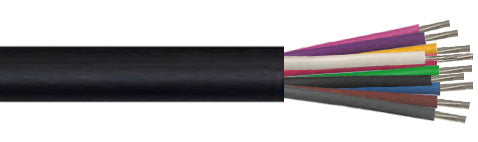 Def Standard 16 x 0.2mm Black UV LSZH