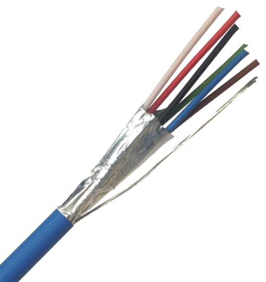 5304FE 6 x 7 x 0.4 18AWG Blue LSZH