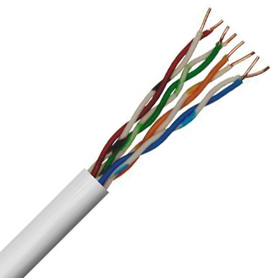 Cat5e Unscreened Low Smoke Zero Halogen Cable White
