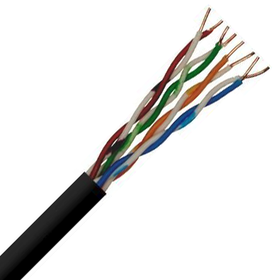 Cat5e Unscreened Low Smoke Zero Halogen Cable Purple