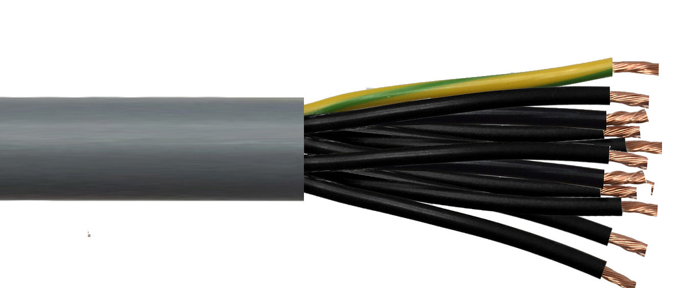 YY Control Flex Grey LSZH Numbered Cores