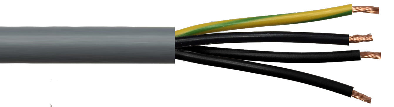 YY Control Flex Grey LSZH Numbered Cores