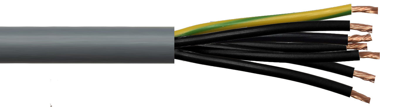 YY Control Flex Grey LSZH Numbered Cores