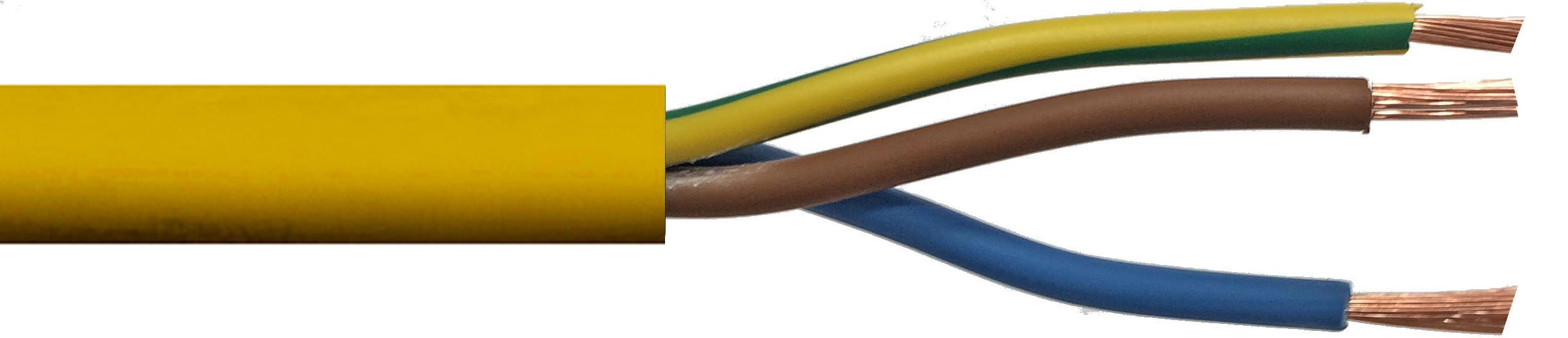 3183A 1.5mm Artic Flex Yellow PVC (A05V3V3-F 3G1.5)
