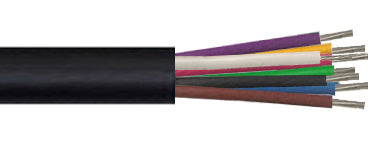 Def Standard 16 x 0.2mm Black UV LSZH