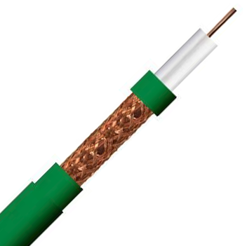 SFX100 Coaxial Premium Direct Burial Green HDPE