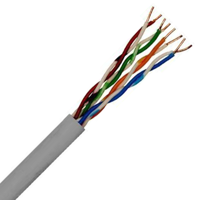 Cat5e Unscreened PVC Cable Grey