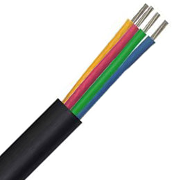 Def Standard 16 x 0.2mm Black UV LSZH