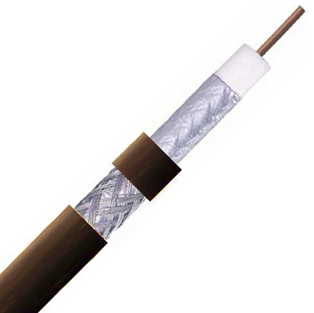 RG6 Coaxial Brown PVC