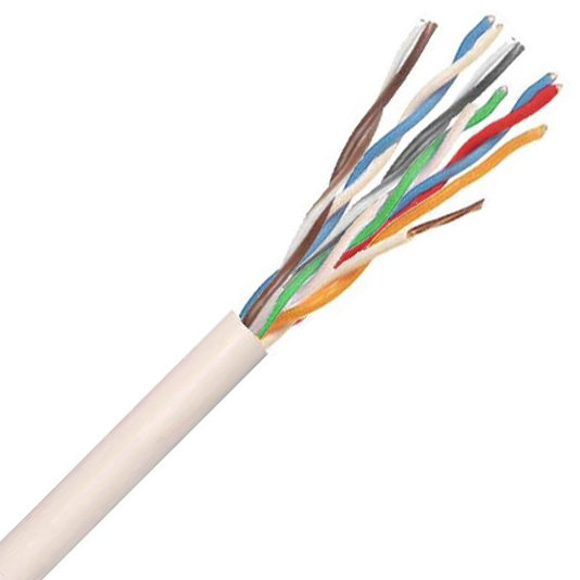 Budget CCS Telecom Cable White PVC